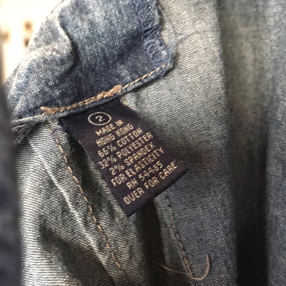 American Eagle size 2 denim dress - Picture 6 of 6